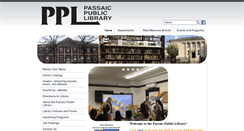 Desktop Screenshot of passaicpubliclibrary.org